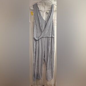 Striped Jumpsuit
